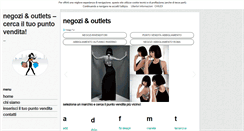 Desktop Screenshot of negozioutlets.com